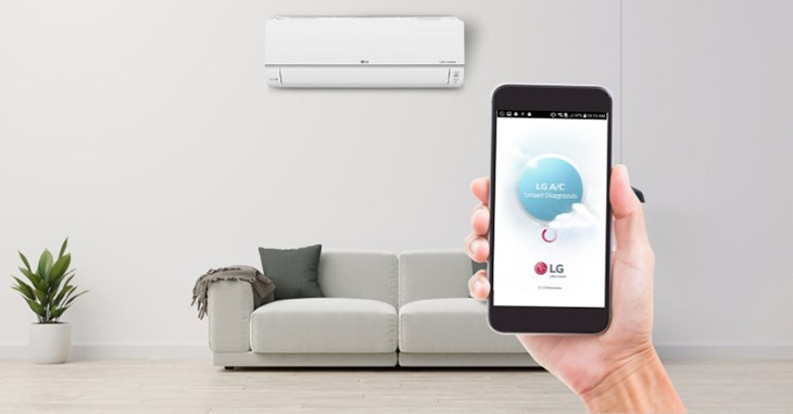Hướng dẫn kết nối điều hòa  LG với điện thoại cực đơn giản