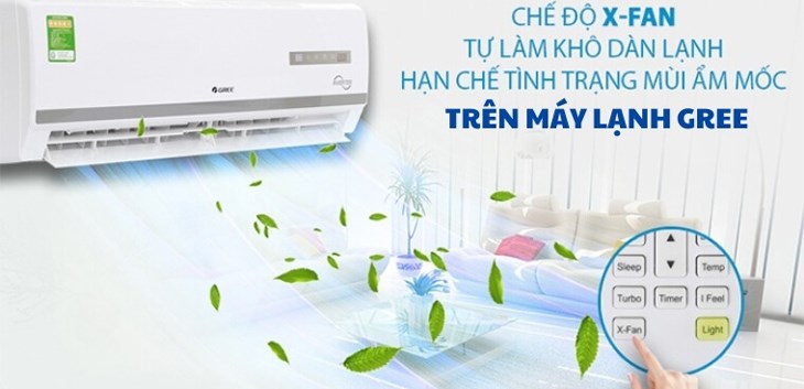 Hướng dẫn chi tiết chế độ X - Fan trên máy lạnh Gree: Tất cả những gì bạn cần biết